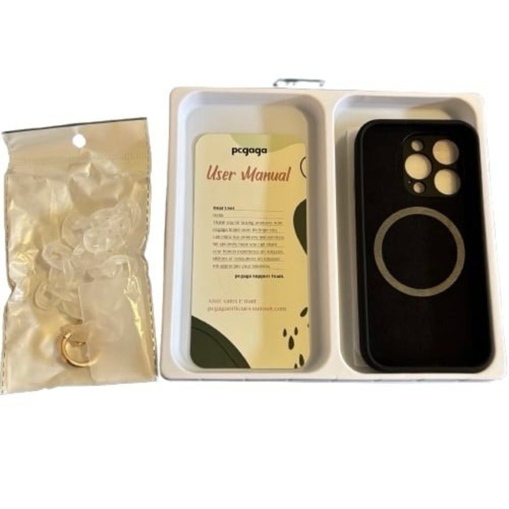 iPhone 15 Pro 6.1 Silicone Case NEW‎ Stand and Screen Protector